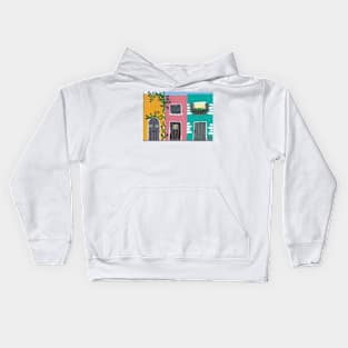 Old San Juan Painting Kids Hoodie